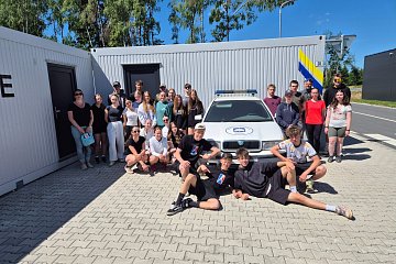 Exkurze třídy BP1 na Pouštích